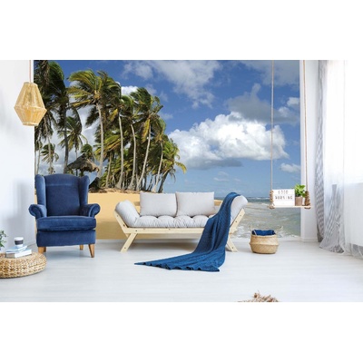 DIMEX ART Самозалепваща се флизелинова фототапета кокосови дървета 375 x 250 см