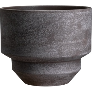 Bergs Potter Саксия Hoff 30 см сива (HOG30P)