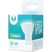 Forever Light LED žiarovka GU10 3W 230V 6000K 250lm