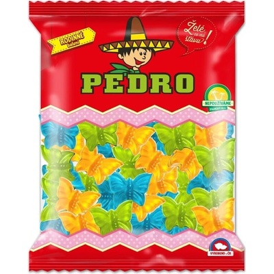 Pedro ovocné želé motýli 1kg