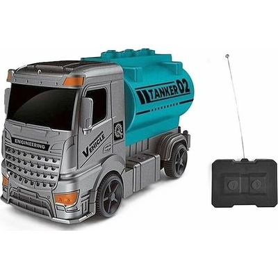 PAK TAT RC truck mini 2-CH technik-cisterna modrá