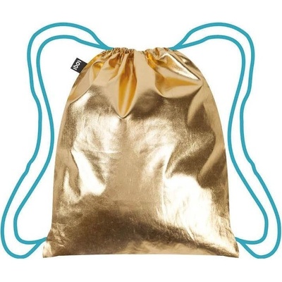LOQI gymnastický Metallic Gold Blue