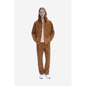 APC Памучен панталон A. P. C. Pantalon Sydney в кафяво със стандартна кройка H COGBJ-H08422 CARAMEL (COGBJ.H08422)