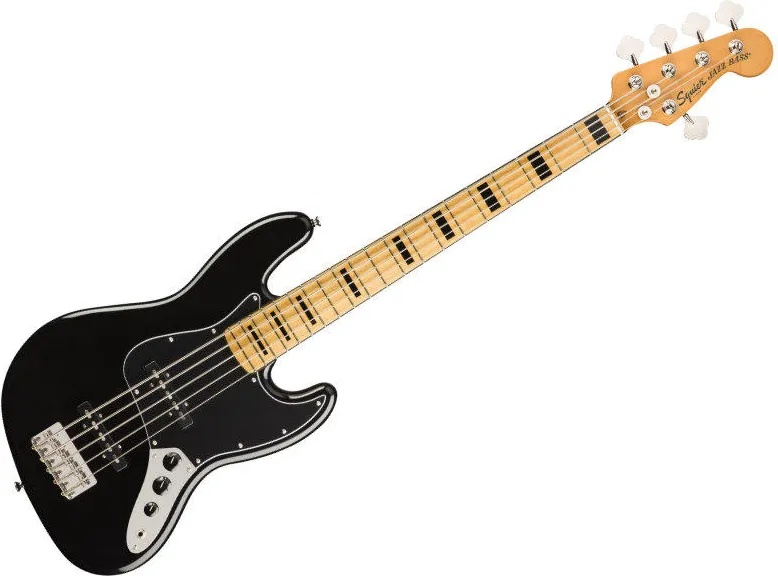 Squier Classic Vibe ‘70s Jazz Bass V MN Black