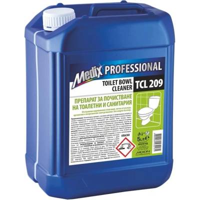 Medix Professional Препарат за почистване на тоалетна и санитария, TCL 209, 5 L