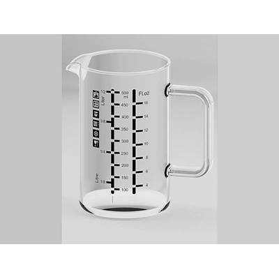 SIMAX Odměrka 1l skleněná, stupnice (3843) – Zboží Mobilmania