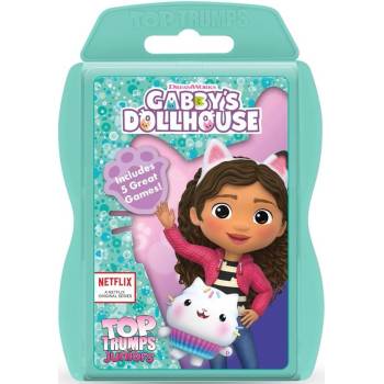 Winning Moves Игра с карти Top Trumps Juniors: Gabby's Dollhouse Card Game - Детска (WM04165-EN1-6)