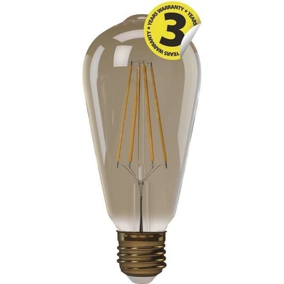 Emos LED žárovka Vintage ST64 4W E27 Teplá bílá+