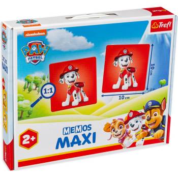 Trefl Настолна мемори игра Memos Maxi - Пес Патрул - Детска (2264)