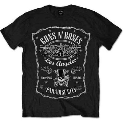 Guns N' Roses Paradise City Label Black M Риза (GNRTS07MB02)