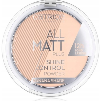Catrice All Matt Plus zmatňujúci púder 002 banana shade 10 g