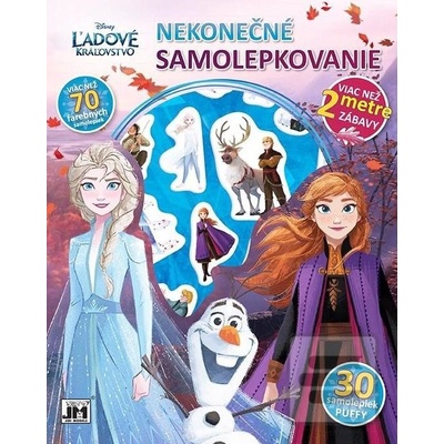 JIRI MODELS Nekonečné samolepky Ľadové kráľovstvo