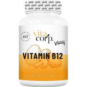 VitaCorp Vitamin B12 Cyanocobalamin 12.5 mcg [60 Таблетки]