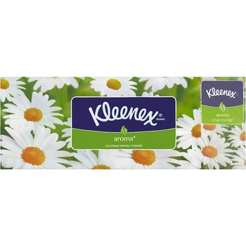 Veltie Kleenex papírové kapesníčky heřmánek 3-vrstvé 10 ks