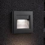 Brilagi - LED осветително тяло за стъпала STEP LIGHT LED/1, 5W/230V IP44 черно (BG4627)