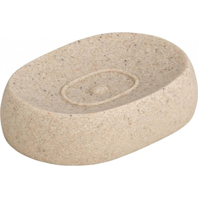 WENKO Miska na mýdlo PURO béžová 8,9x3,1x12,5 cm