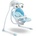 Caretero Електрическа Люлка шезлонг до 12кг Blue Caretero