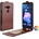 HTC U12+ / U12 Plus Flip3 Кожен Калъф и Скрийн Протектор