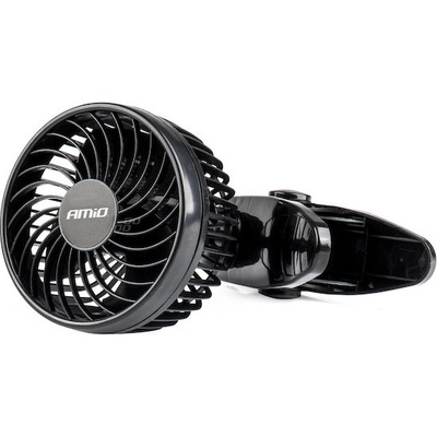 Lampa Italy Ventilátor do auta 12V LAMPA CHROME FAN 8", kovový s klipsovým úchytem