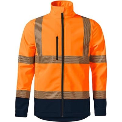 Rimeck HV DROP 5V3 reflexní softshellová bunda HV oranžová
