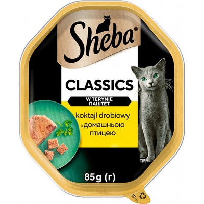 Sheba Classics Drůbeží koktejl 85 g