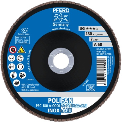 Pferd lamelový brúsny kotúč 180 mm 67756185