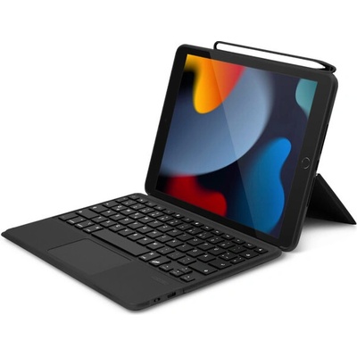 Epico klávesnica s puzdrom iPad 10,2 QWERTY 43811101300006 čierna