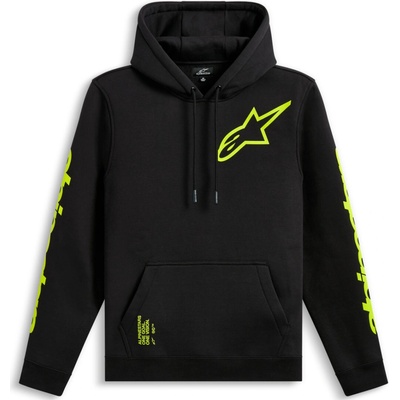 Alpinestars mikina TRIPLE Hoodie černá