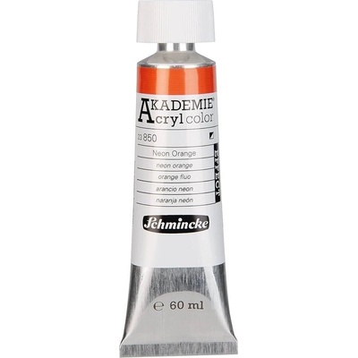 Schmincke Akademie АКРИЛНА боя 850 Neon Orange 60 ml 1 бр (75.3059)