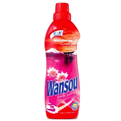 Wansou Омекотител за тъкани Wansou с екстракт от лотос 1 л