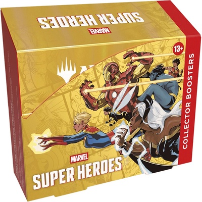Wizards of the Coast Magic the Gathering Marvel Super Heroes Collector's Booster Box