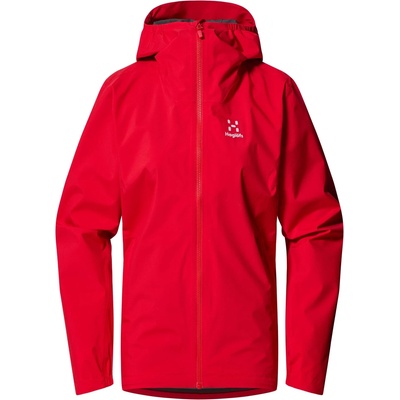 Haglöfs Дамско водоустойчиво яке Haglöfs Women's Korp Proof Jacket Waterproof jacket - Bright Red (102-3402-0512)