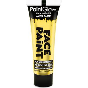 PaintGlow Barva na obličej 13 ml žlutá "Bright Yellow"