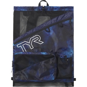 TYR Meshbag tyr team elite mesh backpack черно/син