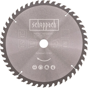 Scheppach pilový kotouč na dřevo TCT pr. 305/30 48 zubů