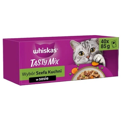 Whiskas Adult Tasty Chef's Choice Mix 4 x 40x85 g
