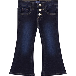 Guess Детски дънки Guess - С избелен ефект, тип чарлстон, черни, 18 м (20254-K5BA00-D4CA0-RPZH-18M) - baby