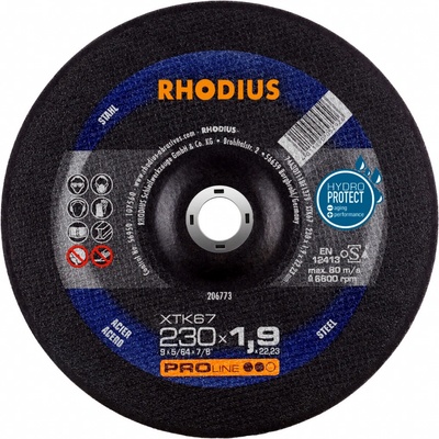 Rhodius Rezný kotúč 230 x 1,9 x 22,23 mm 206773