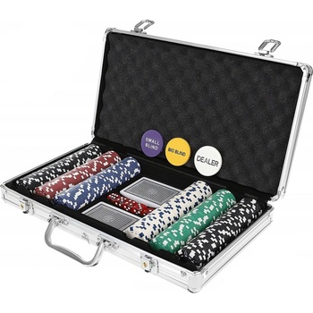 Malatec 23528 Poker set 300 žetonů HQ