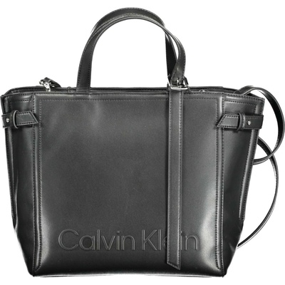 Calvin Klein štýlová dámska kabelka 28X28X15cm Čierna