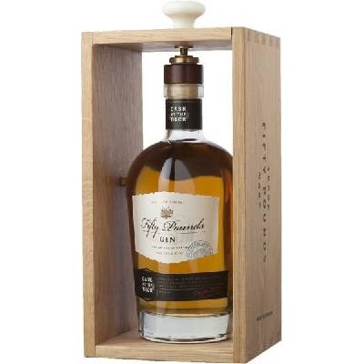 Fifty Pounds Cask at the back gin 43,5% 0,7 l (čistá fľaša)