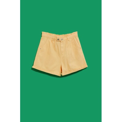 Dámské kraťasy l-sh-4002 vanilka černá krémová žlutá