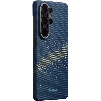 PITAKA Кевларен кейс с MagSafe за Samsung Galaxy S26 Ultra - Pitaka Edge StarPeak Milky Way Aramid Fiber MagSafe Case Aaron Button (KS2605U)