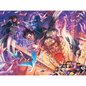 New York Puzzle Company - Puzzle Harry Potter - Flying Keys - 1 000 piese