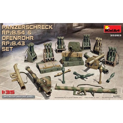 MiniArt Panzerschreck RPzB.54 & Ofenrohr RPzB.43 Set 35263 1:35