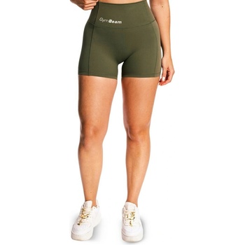 GymBeam dámské šortky Combat Olive Grey