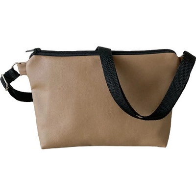 Crossbody Simplicity Světle hnědá
