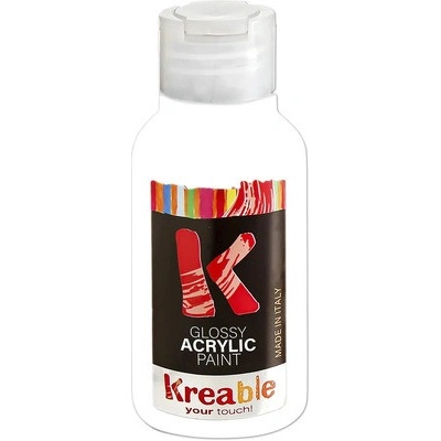 Akrylová barva 100 ml bílá