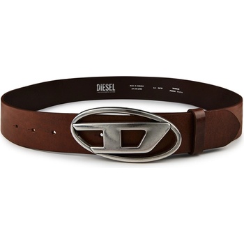 DIESEL Колан DIESEL D Buckle Leather Belt - Brown T2348