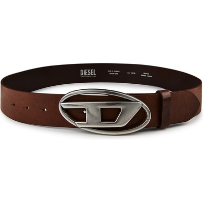 DIESEL Колан DIESEL D Buckle Leather Belt - Brown T2348